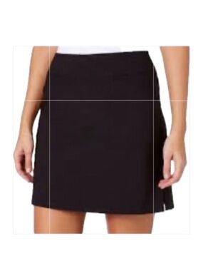 Lady Hagen Women's Skort Black Skirt with Attached Shorts Size 10